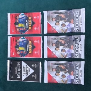 2020-21 Merlin & Topps Soccer Blaster Box Packs